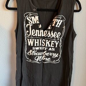 Tennessee Whiskey V-Neck Tank Top